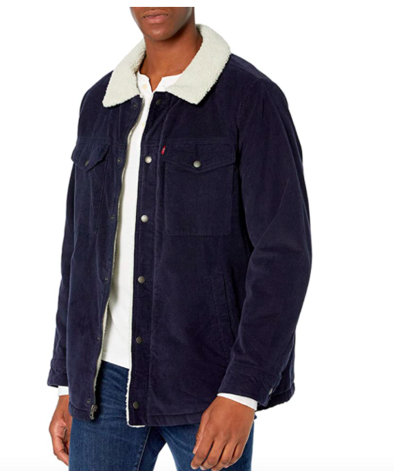 Levi's Men's Corduroy Sherpa Lined Trucker Jacket