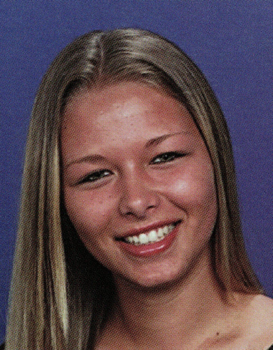 Amanda Buckley's 2007 yearbook photo.