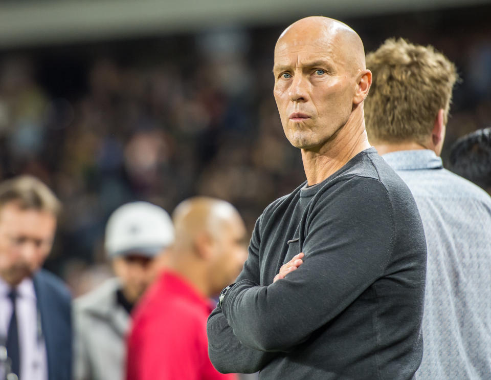 Head coach Bob Bradley and LAFC reached new heights in MLS this season, but it will end without the ultimate prize. (Getty Images)