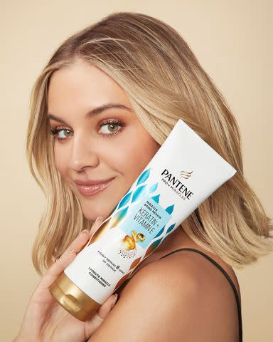 <p>Courtesty of Pantene</p> Kelsea Ballerini