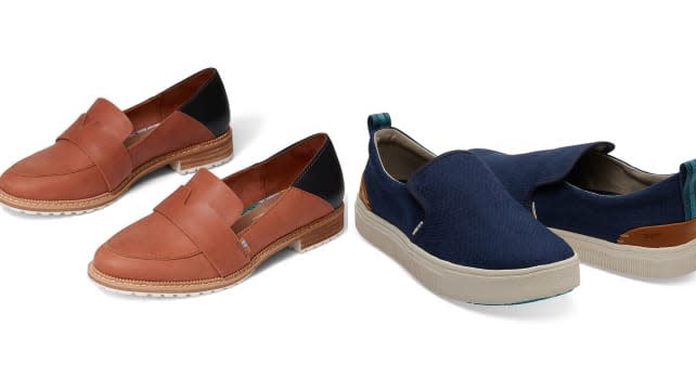 TOMS has a lot more styles than the casual shoe that introduced you to the brand.