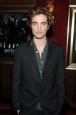 Robert Pattinson at the NY premiere of Warner Bros. Pictures' Harry Potter and the Goblet of Fire