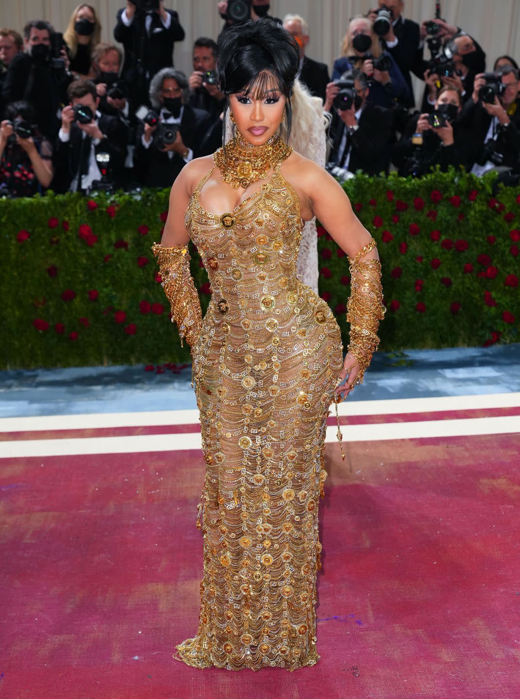 new york, new york may 02 cardi b attends the 2022 met gala celebrating in america an anthology of fashion at the metropolitan museum of art on may 2, 2022 in new york city photo by gothamgetty images