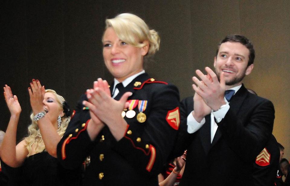 Justin Timberlake Marine Corps Ball