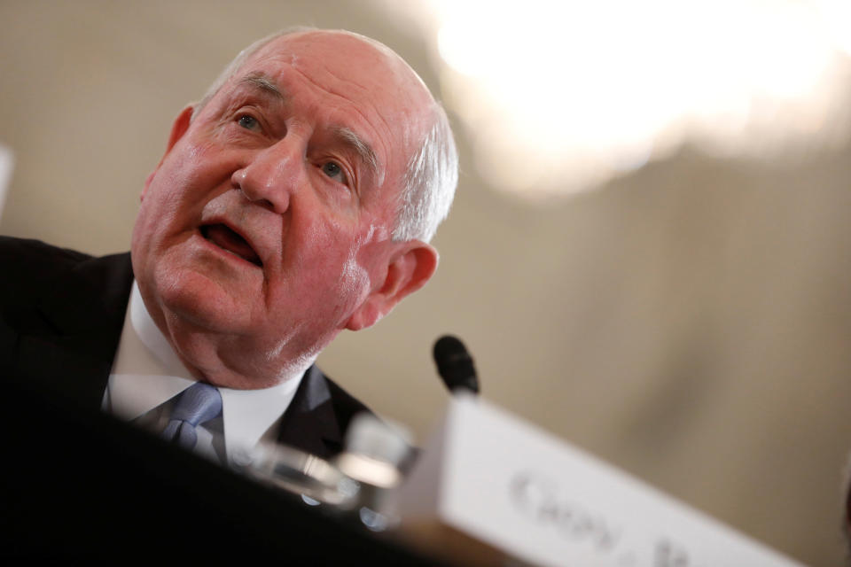 The poultry industry has asked Agriculture&nbsp;Secretary Sonny Perdue to let them run&nbsp;their processing lines without speed limits. (Photo: Aaron Bernstein/Reuters)