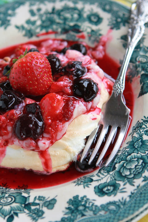 Triple Berry Meringue