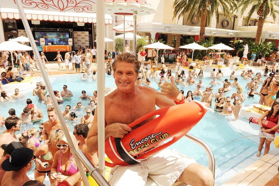 David Hasselhoff Vegas Bday