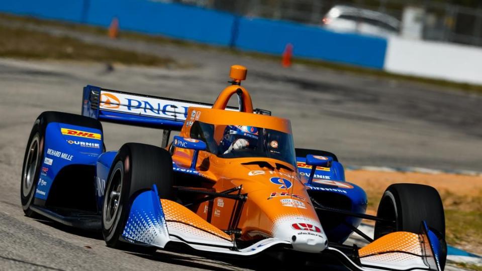 sebring, fl during the 2024 test at sebring international raceway in sebring, florida photo by joe skibinski ims photo