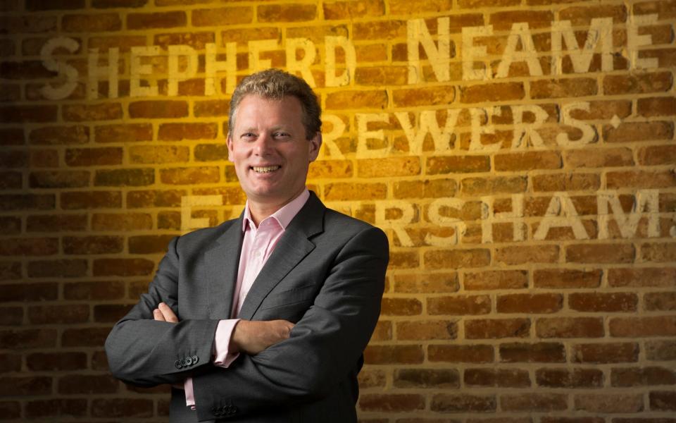 Shepherd Neame chief executive Jonathan Neame