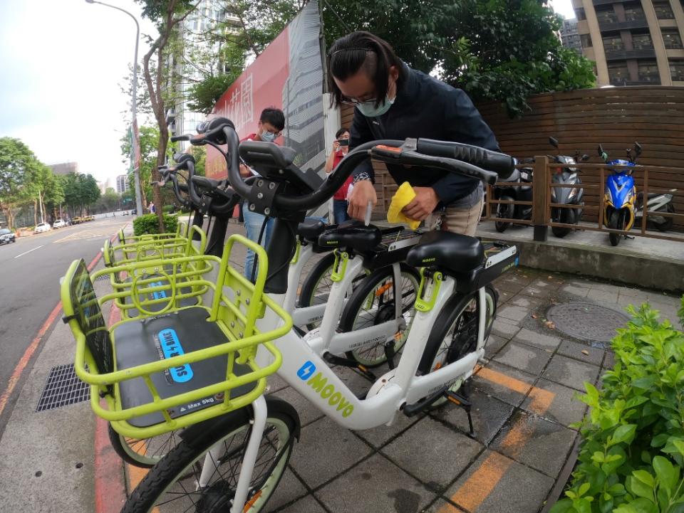 MOOVO向交通局申請自9月7日起停止共享電動輔助自行車系統營運服務。   圖：新北市交通局提供