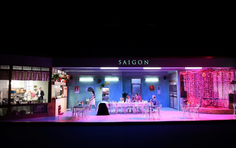 "Saigon" is set in a Vietnamese restaurant in Paris in 1996