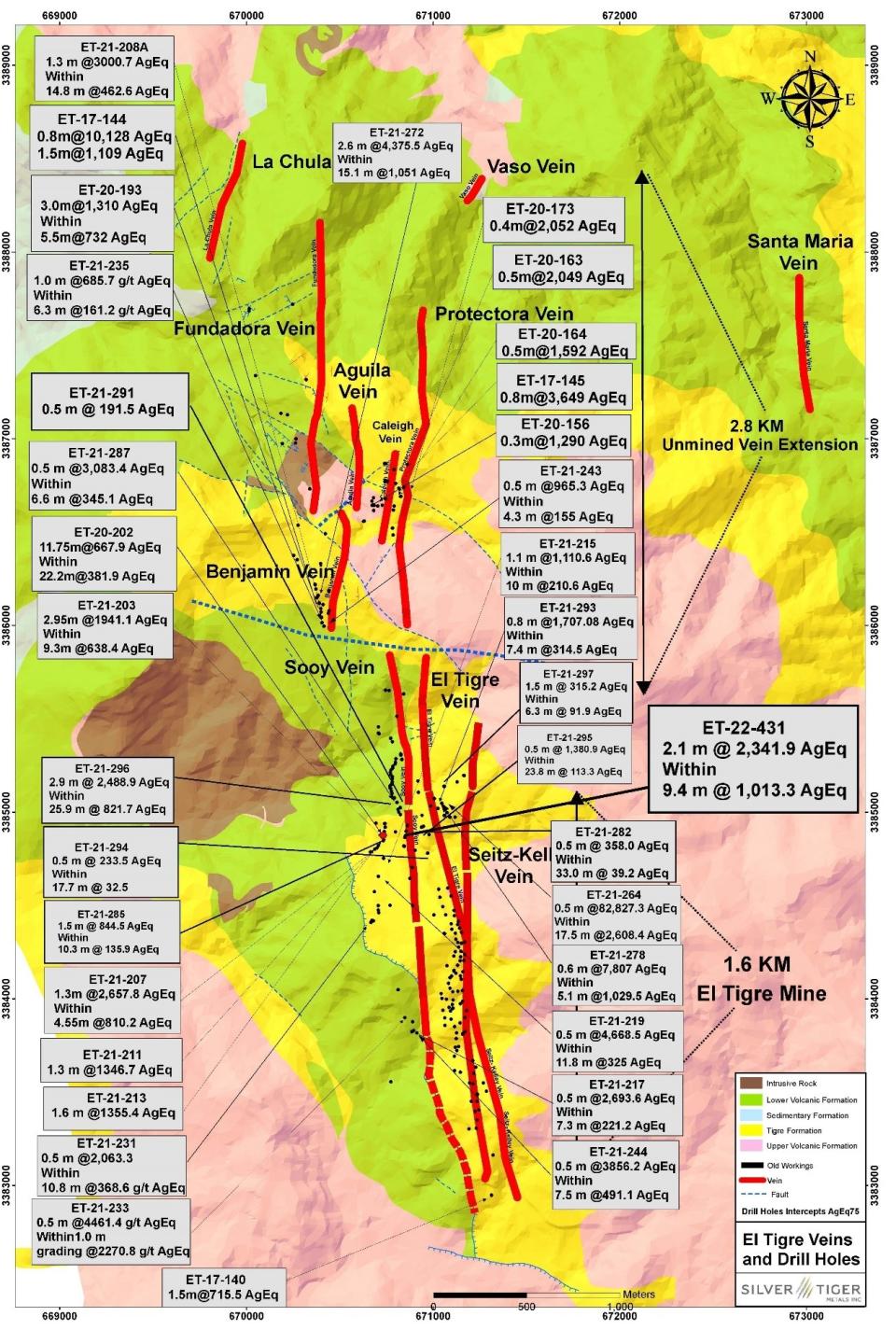 Silver Tiger Metals Inc., Monday, October 24, 2022, Press release picture