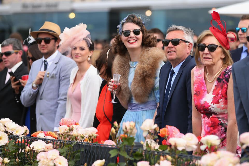 Remember to drink water throughout the day and snack on food. Photo: Getty Images