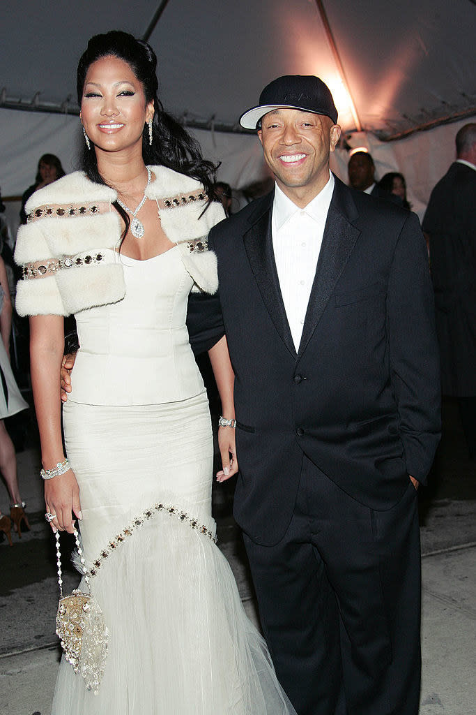 Kimora Lee and Russell Simmons