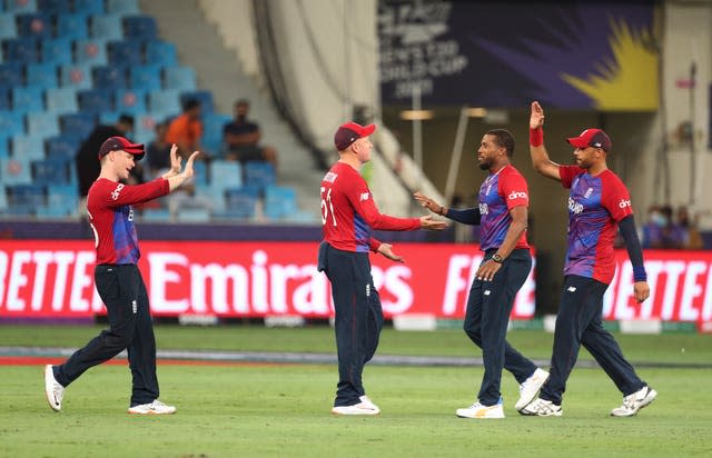 England celebrate 