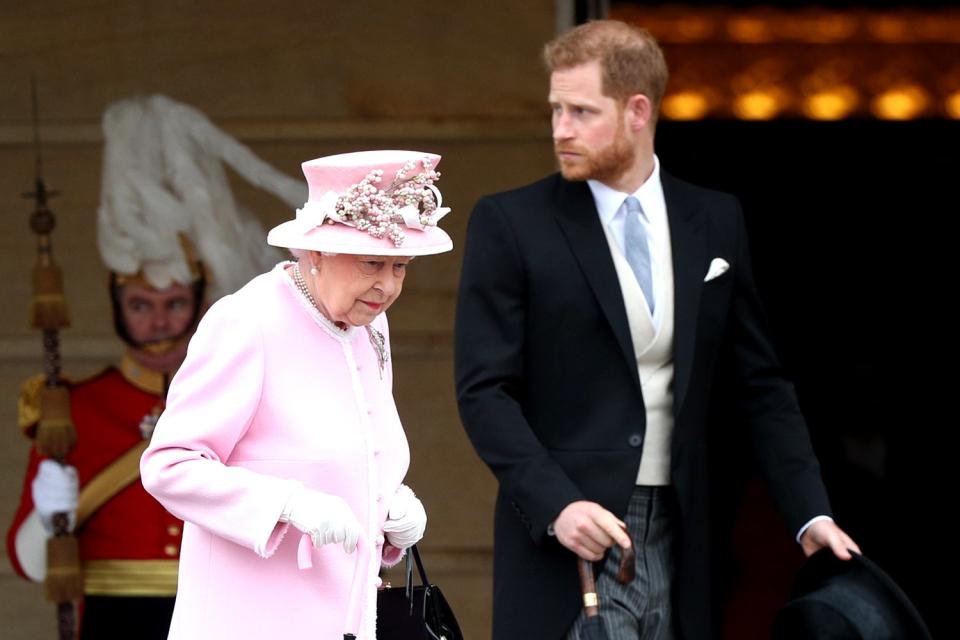 The Queen and Prince Harry (Getty Images)