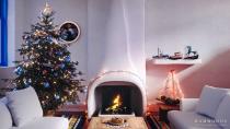 <p>While many Greek households also adorn <a href="https://www.housebeautiful.com/uk/decorate/a30322567/why-do-we-have-christmas-trees/" rel="nofollow noopener" target="_blank" data-ylk="slk:Christmas trees;elm:context_link;itc:0;sec:content-canvas" class="link ">Christmas trees</a> with baubles, a popular maritime tradition is decorating ships and boats; something which symbolises welcoming loved ones home. </p><p>Hammonds Furniture say: 'The fire is kept burning throughout the festive period, bringing both a cosy atmosphere, and keeping the kallikantzaros away – mischievous goblins that roam the earth during the winter solstice.'</p>