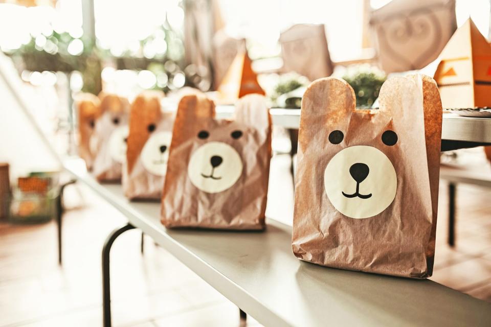 dog goodie bags for new year's party