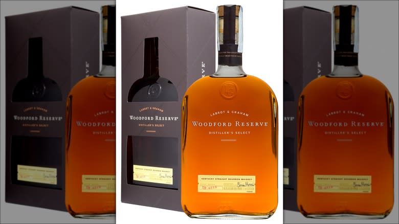 Woodford Reserve Distiller's Select label close-up