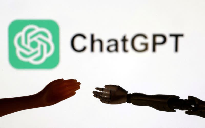 Ilustración fotográfica del logo de ChatGPT