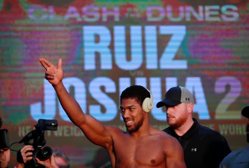 Andy Ruiz Jr & Anthony Joshua Weigh-In