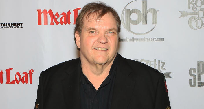 Meat Loaf (pictured in 2013) has died aged 74 (Getty)