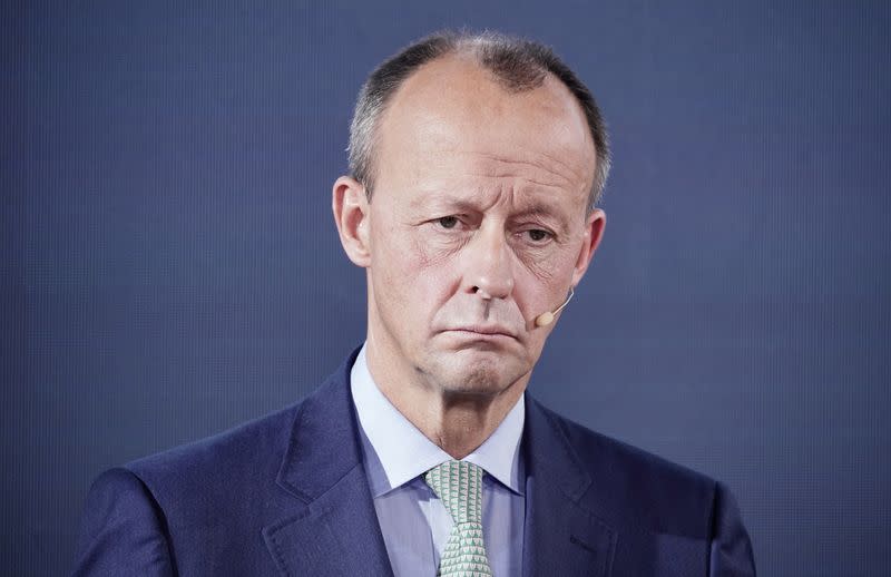 FILE PHOTO: Candidate for the future leadership of Germany's Christian Democratic Union (CDU) Friedrich Merz