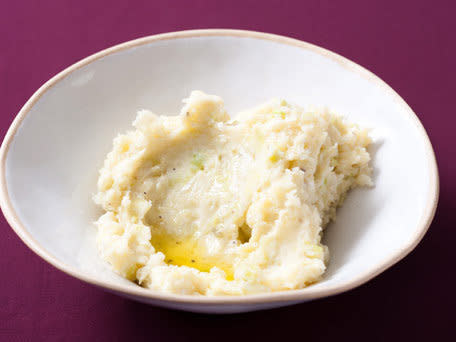 <strong>Get the <a href="http://www.huffingtonpost.com/2011/10/27/colcannon_n_1057122.html">Colcannon</a> recipe</strong>  That pool of butter gets us every time.
