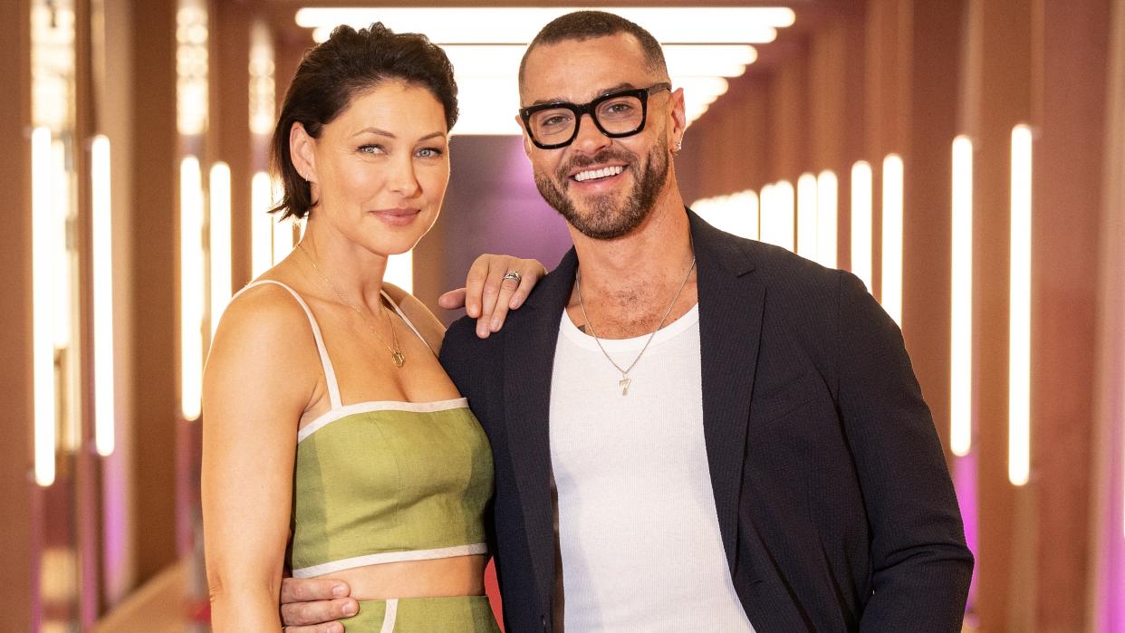 Matt and Emma Willis in Love Is Blind (Netflix)