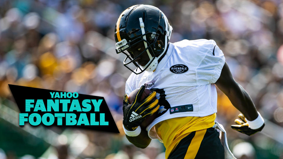 Pittsburgh Steelers WR James Washington made waves in his first preseason game of 2019. Liz Loza and Matt Harmon discuss his fantasy value on the latest Yahoo Fantasy Football Podcast. (Photo by Mark Alberti/Icon Sportswire via Getty Images)