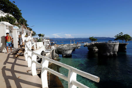 A view of West Cove resort which is being demolished two days before the temporary closure of the holiday island Boracay in the Philippines April 24, 2018. REUTERS/Erik De Castro