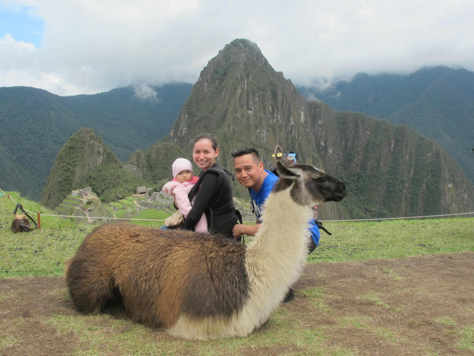 Juan Ordoñez with his wife Diana and daughter Mia. (Courtesy of Diana Ordoñez)