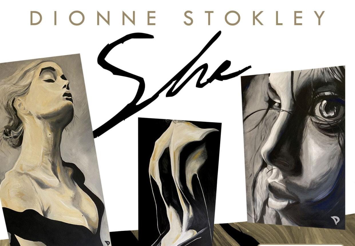 "She," a solo exhibition of female portraits by painter Dionne Stokley, opens at the Arts Council's ACES Gallery on North Front Street Jan. 26 for Fourth Friday.