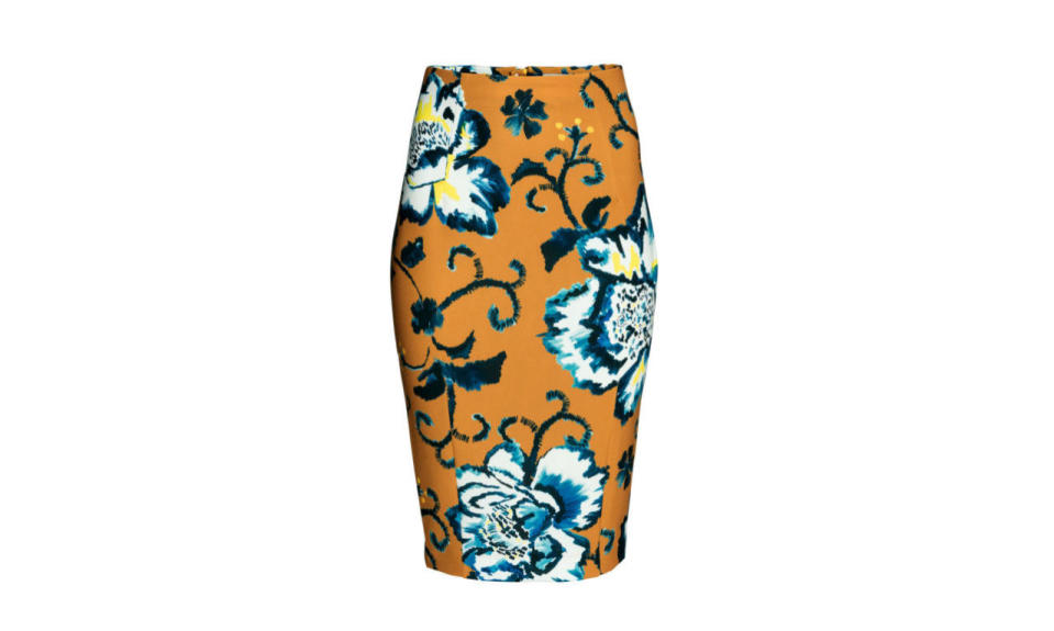 <p>Pencil skirt, $34.99, <a href="http://www.hm.com/us/product/37918?article=37918-H#article=37918-H" rel="nofollow noopener" target="_blank" data-ylk="slk:H&M;elm:context_link;itc:0;sec:content-canvas" class="link ">H&M</a></p>