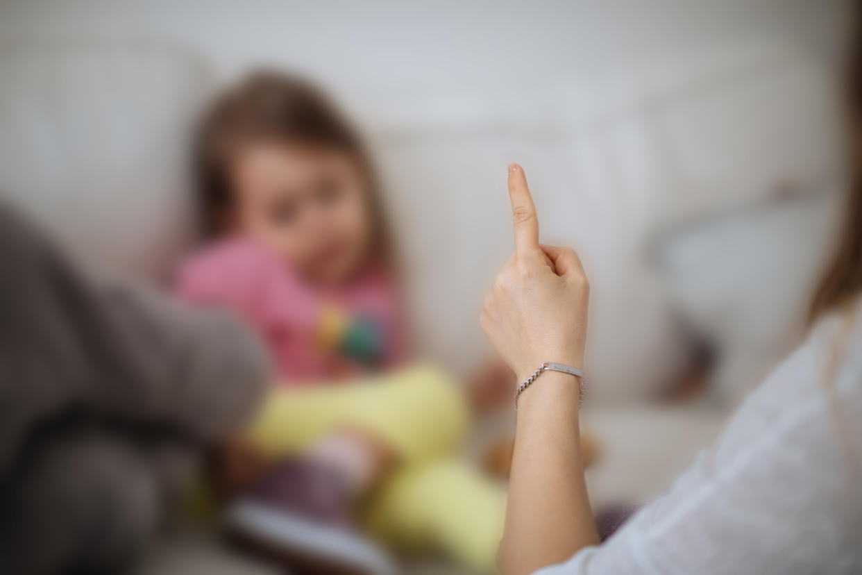 Research has suggested that physical punishment and harsh parenting were strongly associated with worse mental health outcomes. (Getty/posed by models)