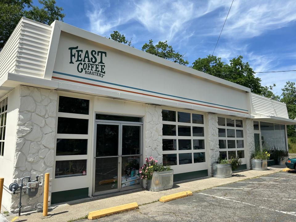 Feast Coffee Roastery, the brand of coffee served at Evergreen in downtown Redding, recently moved into a new production facility on East Street.