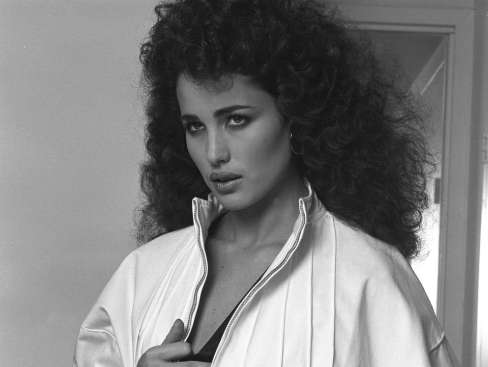 andie macdowell in the early 80s