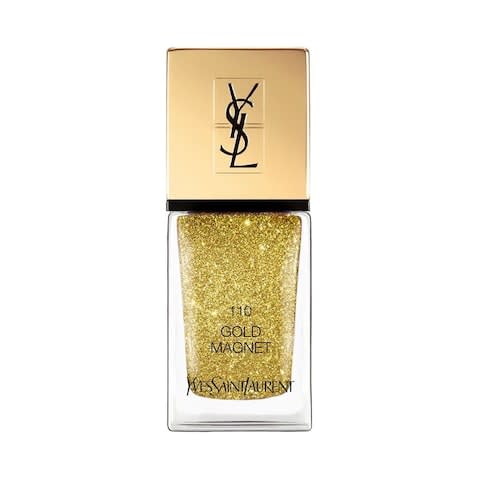 Nail Polish in Gold Magnet, £20, YSL Beauty 