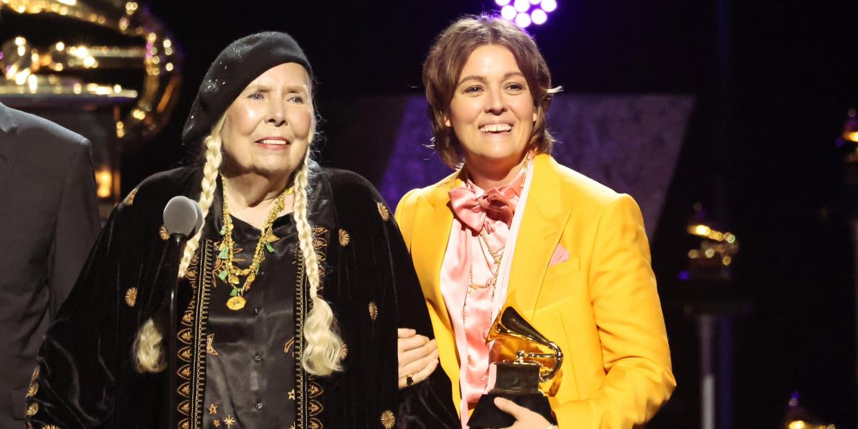 Joni Mitchell Wins Best Folk Album at 2024 Grammys