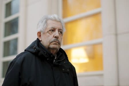 Former Venezuelan Football Federation president Rafael Esquivel exits the Brooklyn Federal Courthouse in the Brooklyn borough of New York March 10, 2016. REUTERS/Brendan McDermid/File Photo