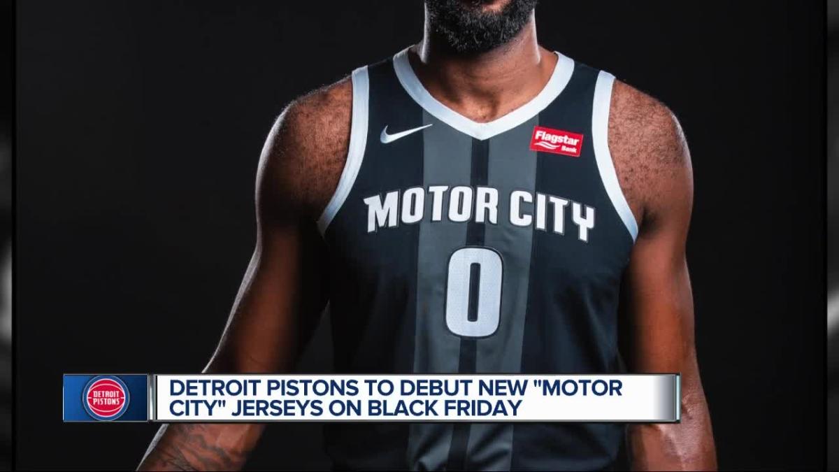 Detroit Pistons Unveil New-Look Nike City Edition Motor City