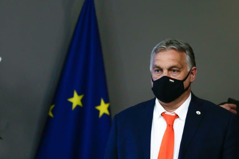 Le Premier ministre hongrois Viktor Orban, le 25 juin 2021 à Bruxelles - Aris Oikonomou © 2019 AFP