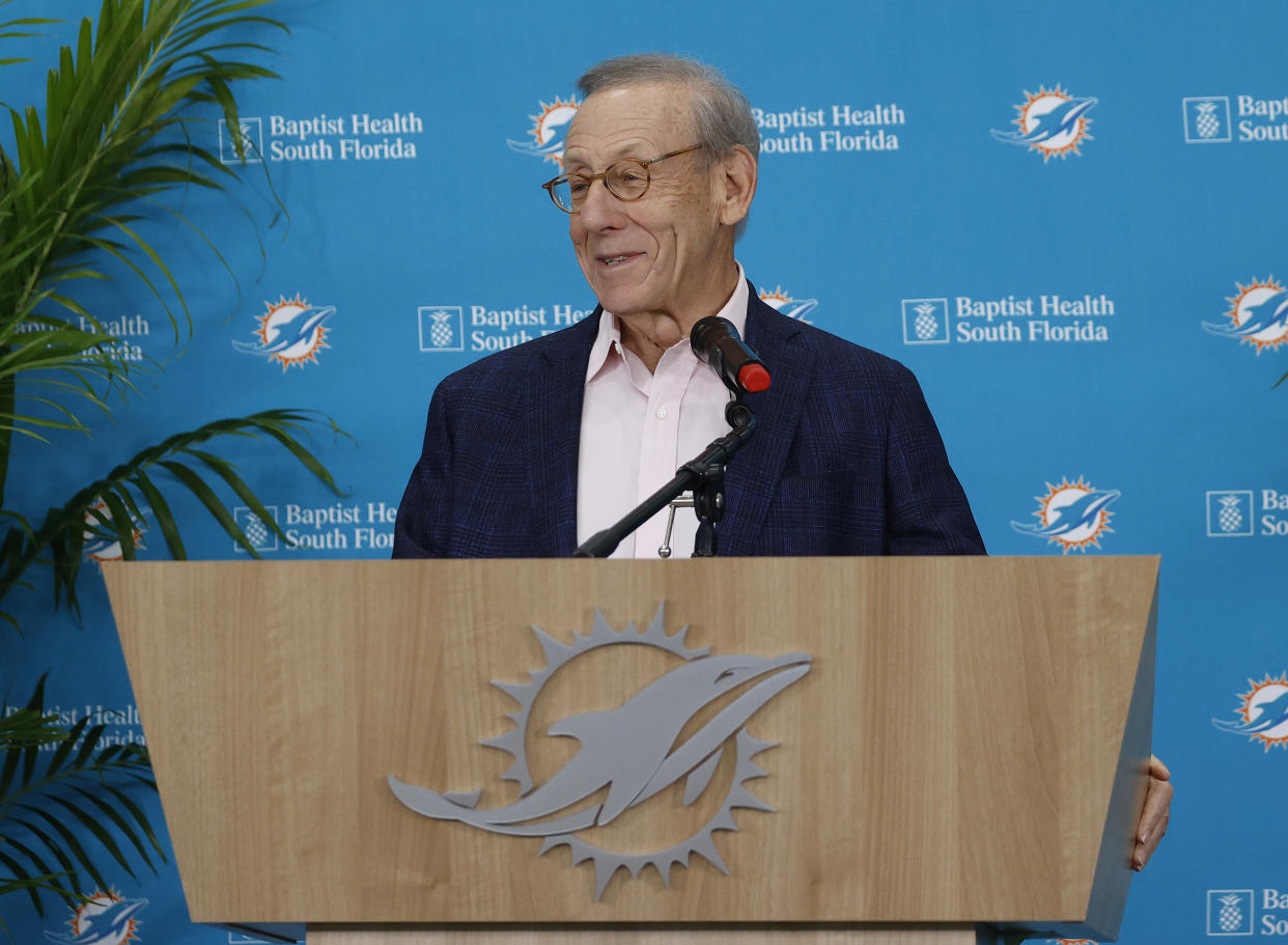 Dolphins owner Stephen Ross turned down a huge offer to buy his team. (Photo by Joel Auerbach/Getty Images)