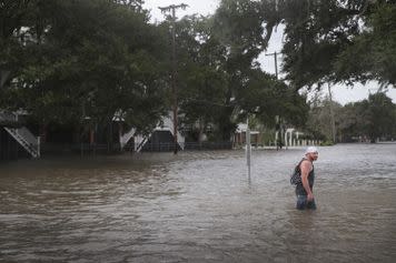 Hurricane Barry photos show an otherworldly city, deep under water