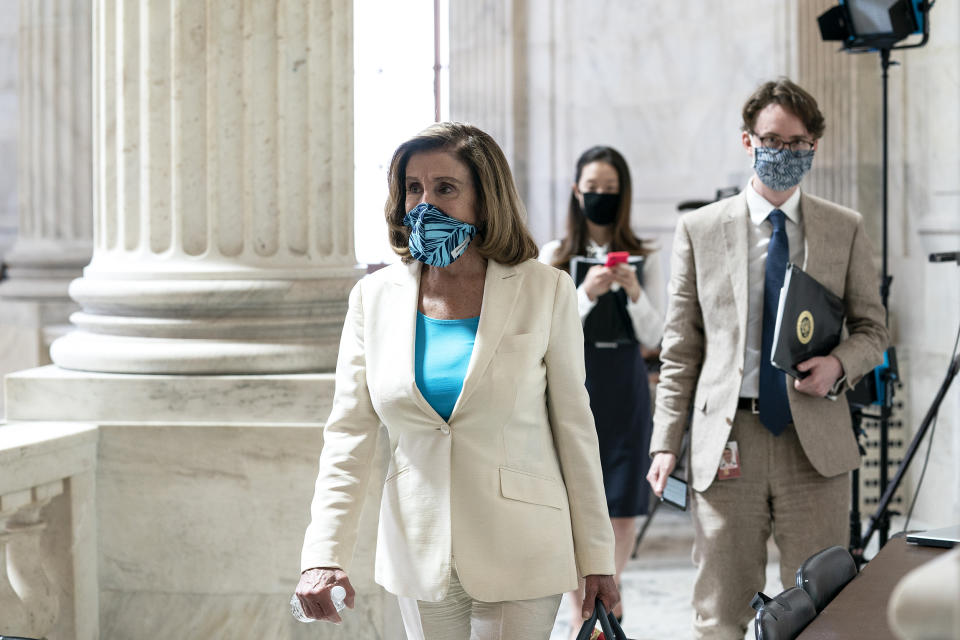 Stimulus Stalemate Lingers As Senate Returns To Washington (Stefani Reynolds / Bloomberg via Getty Images)