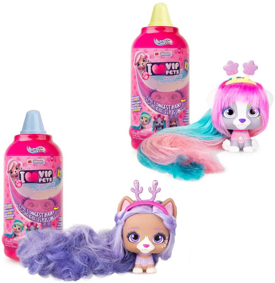 VIP Pets Surprise Hair Reveal Doll. (Image via Amazon)