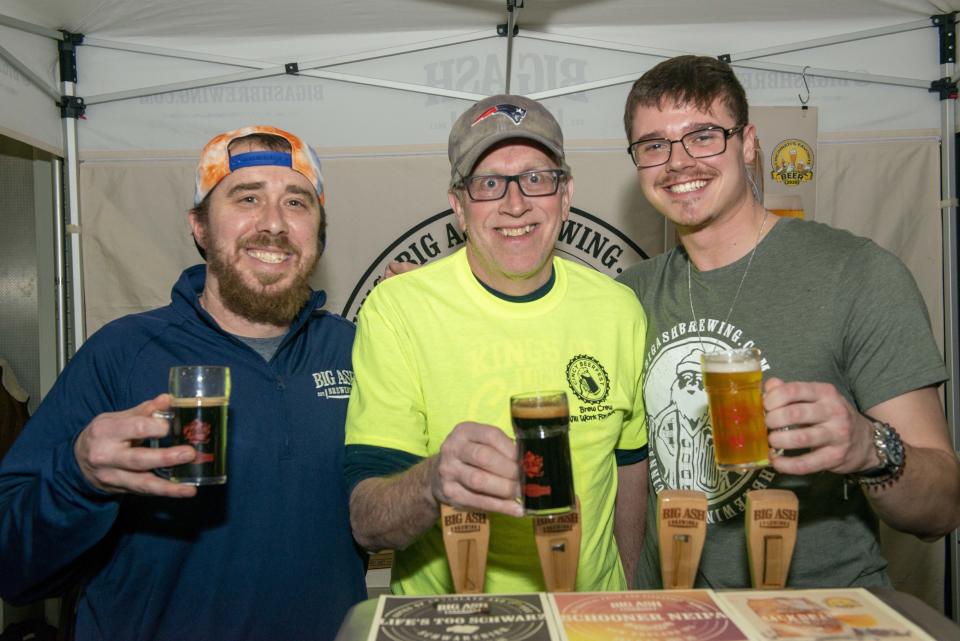Cincy Beerfest returns to Duke Energy Convention Center this weekend. Pictured are Bill May, Ryan Pierce and TJ from Big Ash Brewing.