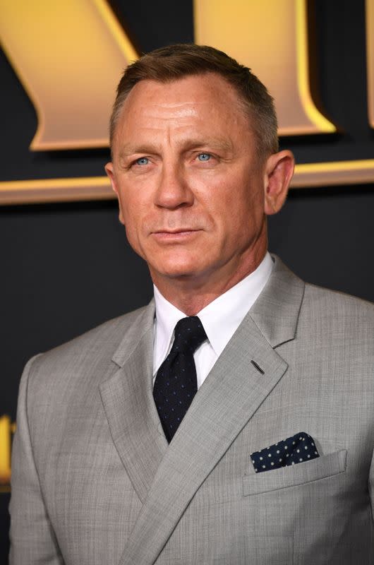 FILE PHOTO: Daniel Craig attends the premiere of "Knives Out" in Los Angeles