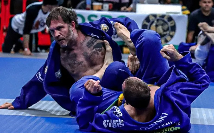 Hardy is a high-level Blue Belt in Jiu-Jitsu - Sean Rosborough / SWNS