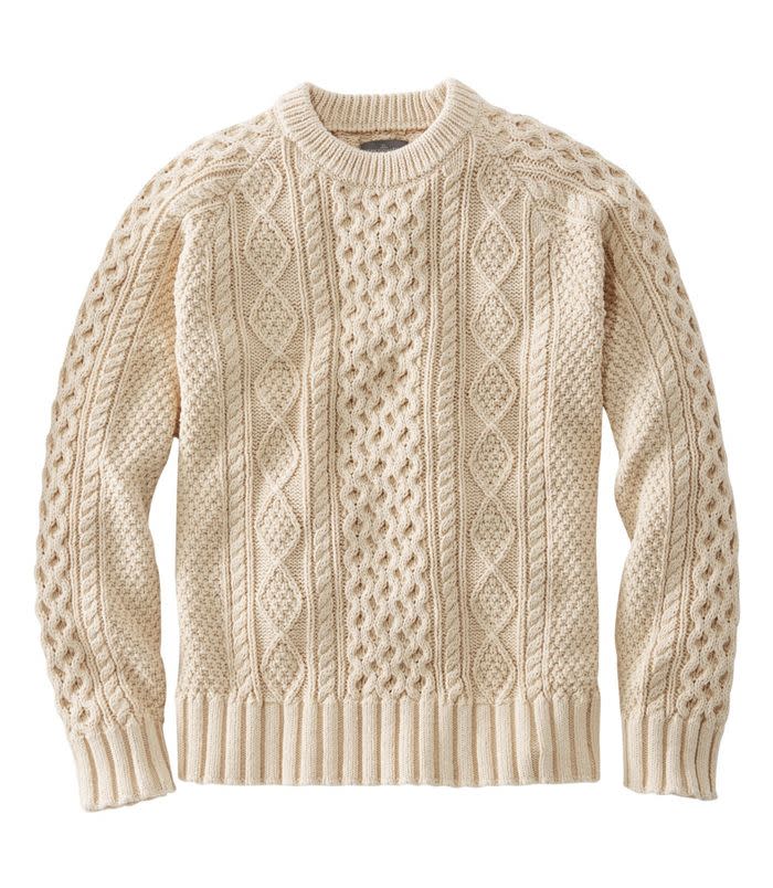 ll bean crewneck sweater